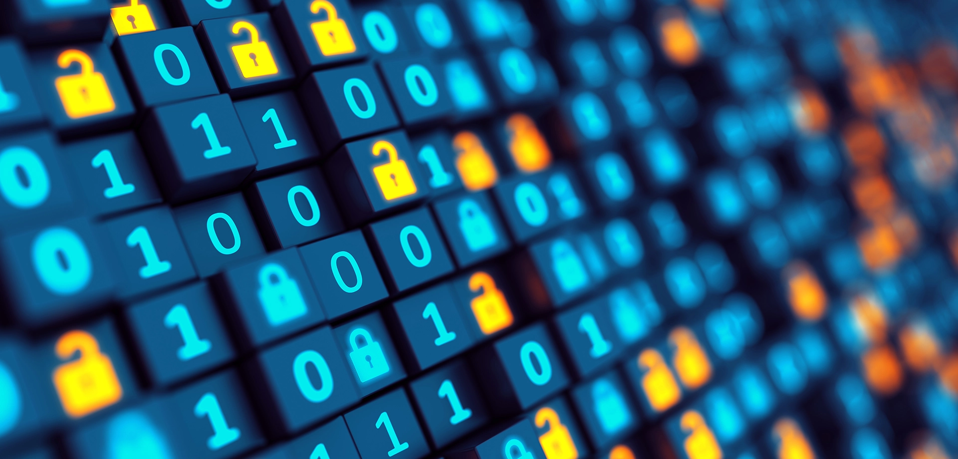Cybersecurity lock image