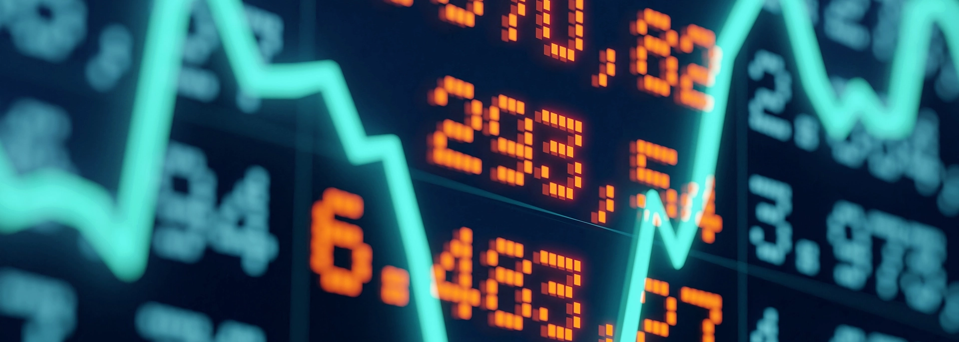 Bracewell Securities Litigation practice banner image, which shows financial charts.