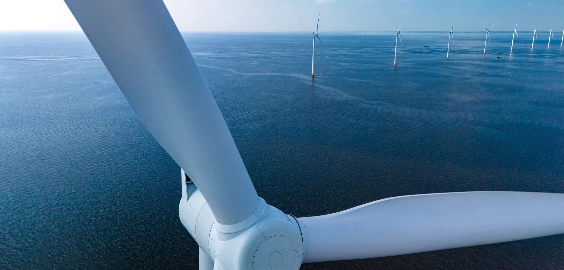 Windmills in the ocean